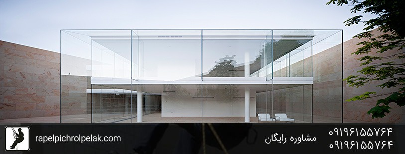 نمای شیشه ای ساختمان نمای شیشه ای ساختمان